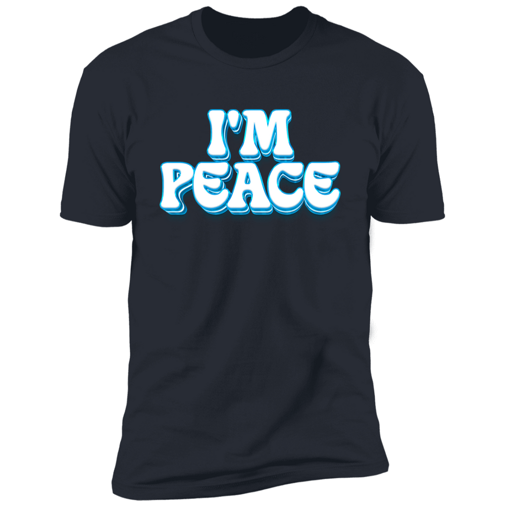 I'M PEACE | Deluxe Tee | Navy