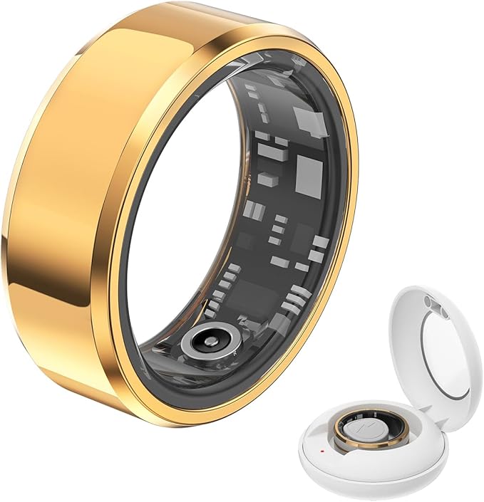 Titanium Steel Smart Ring - Health Rings for Women & Men