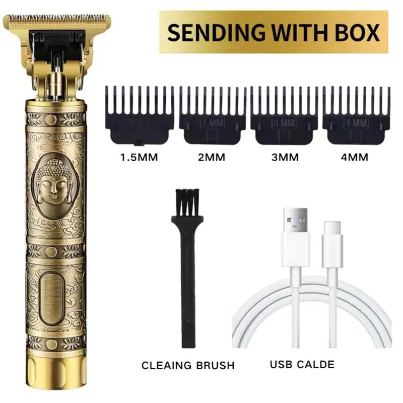 Men's Designer Electric Professional Beard & Hair Clipper